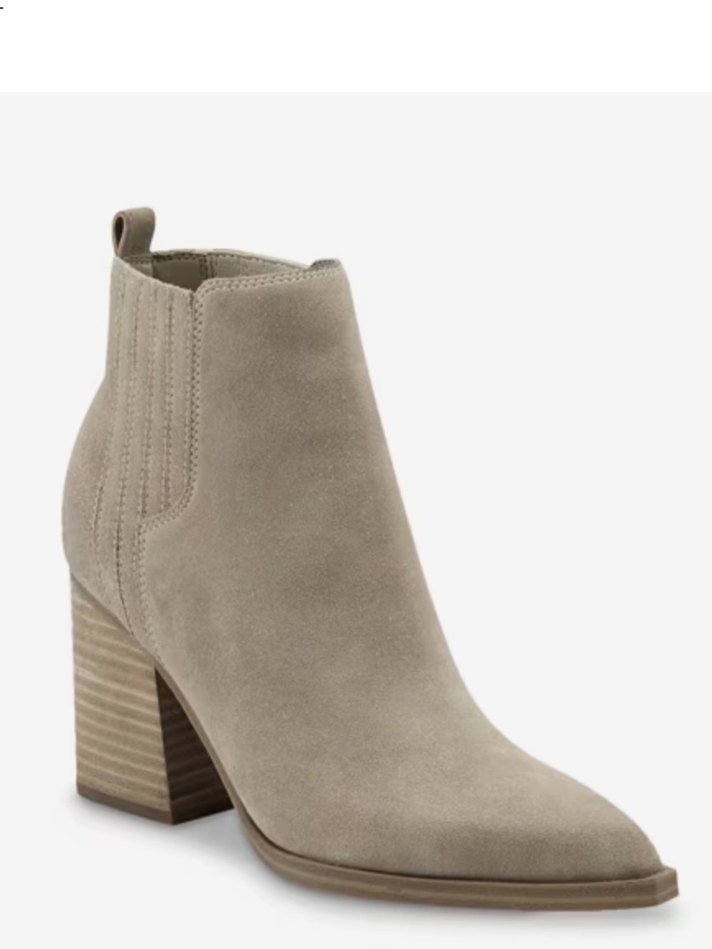 NEW Marc Fisher Matter Chelsea Pull On Block Heel Boot.   8